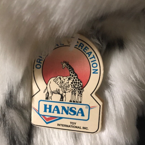 NWT HANSA Moving Head Snow Owl Plush - Picture 6 of 7